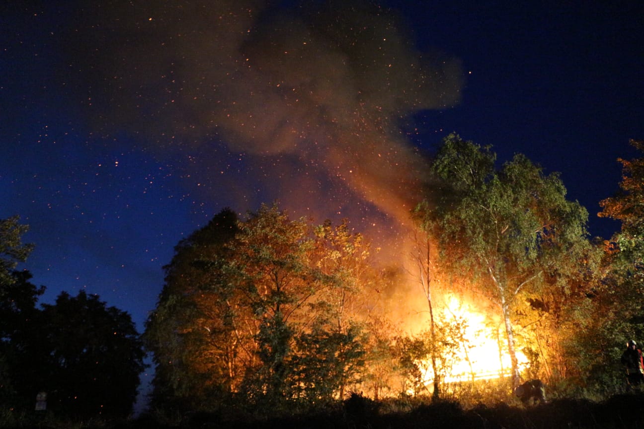 Brand im “Wäldchen”