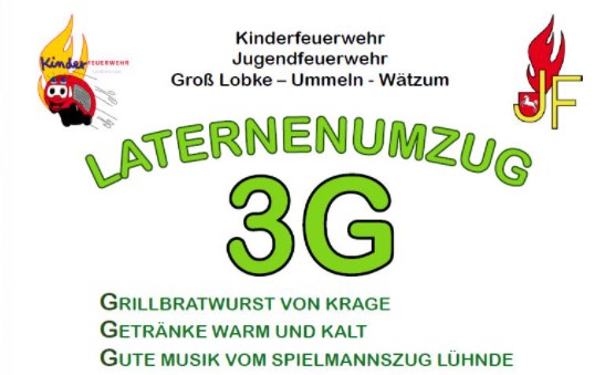 Laternenumzug Groß Lobke