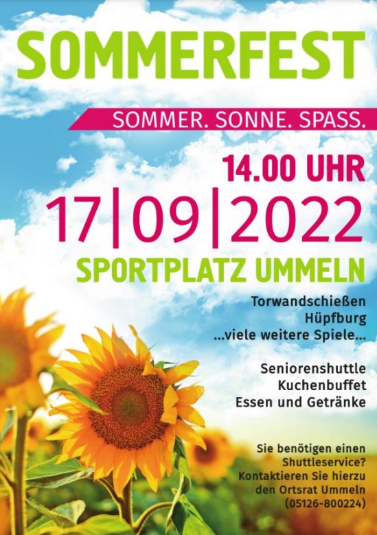 Sommerfest Ummeln